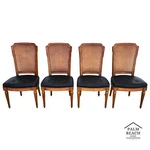 Mcm Henredon Dining Chairs Cane Back 28-2501 Used. Price: $2156.00.