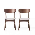 Christopher Knight Home Armless Dining Chair Set Of 2 Mid-century Light Beige New. Price: $149.44.