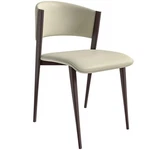Leisuremod Aspen Dining Chair With Leather Seat And Iron Legs Light Gray New. Price: $356.65.