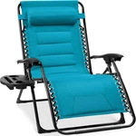 Best Choice Products Oversized Padded Zero Gravity Chair, Folding Outdoor Patio New. Price: $179.99.