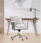 Realspace Modern Comfort Picali Boucle Fabric/vegan Leather Low-back Chair New. Price: $139.99.