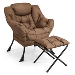 Giantex Lazy Chair Ottoman Accent Sofa Folding Footrest Side Storage New. Price: $153.89.