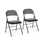 Dumos 2 Pack Leather Padded Folding Chair, Indoor Outdoor Portable ... Fast Ship New. Price: $58.64.