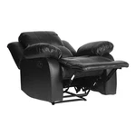 Pemberly Row Traditional Faux Leather Reclining Chair Black New. Price: $559.52.