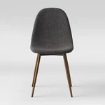 2PC Copley Upholstered Dining Chair Dark Gray - Project 62 New. Price: $96.99.