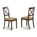 East West Furniture Boston 38" Fabric Dining Chairs Cappuccino (set Of 2) New. Price: $167.60.