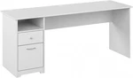 Bush Furniture Cabot 72" White Computer Desk With Drawers For Home Office New. Price: $402.99.
