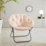 Large Microsuede Saucer Chair Blush 30 New. Price: $52.04.