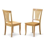 East West Furniture Avon 36" Wood Dining Chairs Elegant Oak (set Of 2) New. Price: $182.06.
