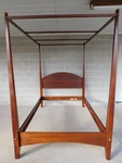 Ethan Allen American Impressions Full Size Shaker Style Tester Poster Bed Used. Price: $1095.00.