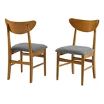 Crosley Furniture Landon Wood Dining Chairs Acorn Natural (set Of 2) New. Price: $208.99.