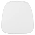Flash Furniture Soft Snow White Fabric Chiavari Chair Cushion Open. Price: $11.69.