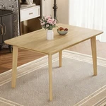 Solid Frame With Wooden Veneer And Parsons Table Legs For Dining New. Price: $240.00.