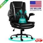 Waleaf Big And Tall Executive Office Chair With Flip-up Arms For Adult New. Price: $89.90.