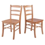 Winsome Benjamin 18"H Solid Wood Dining Chair Light Oak (set Of 2) New. Price: $166.29.