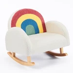 Kids Gift Rocking Toddler Swaying Couch Children Armchair Wooden Frame New. Price: $50.99.