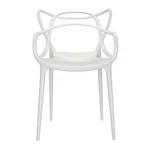 Aron Living Monte 18" Mid-century Plastic Dining Chair Clear New. Price: $169.99.