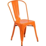 Flash Furniture Commercial Grade Metal Stackable Chair, Orange CH-31230-OR-GG New. Price: $114.99.