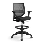 Hon Solve Standing Desk Chair With Lumbar Support. Reactiv High Back Support,... New. Price: $642.59.