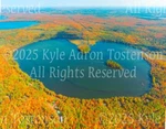 Pioneer Lake, Conover, Vilas County, Wisconsin Overhead Photo. Frame Optional. New. Price: $239.00.