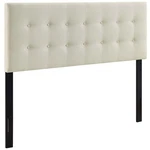 Emily Upholstered Fabric Queen Headboard New. Price: $105.42.
