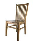 Pier Imports Back Solid Wood Dining Chair Natural Brown 7 Slats 2015 Used. Price: $149.99.