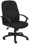 Boss Black Fabric Mid-back Managers Chair New. Price: $180.96.
