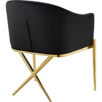 Meridian Furniture Xavier Black Velvet Dining Chair New. Price: $277.14.