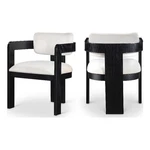Meridian Furniture Sacha Cream Velvet Dining Chair (set Of 2) New. Price: $558.16.