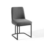 Modway Amplify Sled Base Dining Side Chair, Black/charcoal -EEI-3811-BLK-CHA New. Price: $184.99.