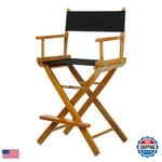 Casual Home Directors Chair Honey Oak Frame/black CANVAS24 - Counter Height New. Price: $114.36.