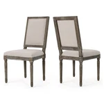 Christopher Knight Home Ledger Traditional Fabric Dining Chairs, 2-PCS Set, New. Price: $279.46.