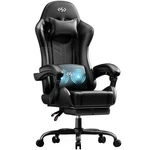 Hldirect Gaming Chair, Ergonomic Video Game Seat With 360 Swivel & Black New. Price: $142.79.
