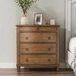 Bedroom Storage Dresser 3/4 Drawers With Cabinet Wood Furniture Chest New. Price: $299.99.