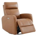 Chita Leather Power Swivel Glider Recliner Chair,comfortable Nursery Rocker New. Price: $620.49.
