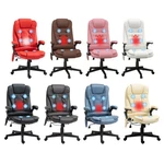 Homcom High-back Vibration Massage Chair, Heating Office New. Price: $132.99.