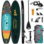 Pooboo 10'6 Inflatable Stand Paddle Board 6' Thick Blow Sup New. Price: $148.00.