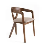 Modrest Weiss Mid-century Modern Light Brown Fabric + Walnut Dining Chair New. Price: $235.51.