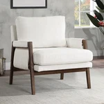 Upholstered Living Room Accent Wrapped Armchair With Wood Frame New. Price: $245.99.