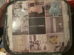Madison Park MP12-6207 Tufted Chenille Cotton Duvet Cover Cream Full/queen New. Price: $78.00.