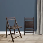 Casual Home Wooden Folding Chairs 2 Pcs Set Espresso New. Price: $77.17.