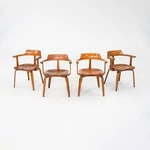 1951 W199 Dining Armchair By Walter Gropius & Ben Thompson For Thonet 18X Avail Used. Price: $2500.00.