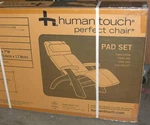 Human Touch PC-500 PC-075 Silhouette Perfect Chair Pads Cognac Premium Leather New. Price: $1399.00.