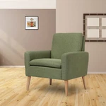 Green Modern Living Room Armchair Accent Single Sofa Linen Fabric Upholstered New. Price: $138.99.