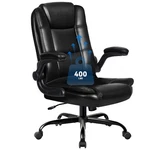 Vitesse Executive Office Chair With Flip-up Armrests Big Tall Leather Ergonomic New. Price: $178.14.