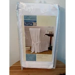 Target Home Casual White Dining Chair Cover Armless Up 42" 100% Cotton New. Price: $28.00.