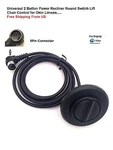 Ashley 2 Button Power Recliner Round Switch Lift Chair Hand Control Pride Okin New. Price: $14.77.