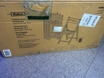Winsome Robin Solid Wood Folding Chair 4-PIECE Set Teak Finish Brown New. Price: $128.98.