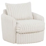 Coaster Sarco Transitional Corduroy Fabric Swivel Accent Arm Chair In Ivory New. Price: $502.93.