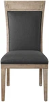 Chic Dark Gray Armless Dining Chair For Contemporary Interiors New. Price: $835.99.
